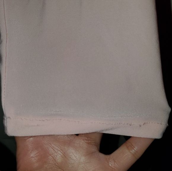 5 for $25 | Tommy Hilfiger Pastel Pink Collared Long Sleeve Button Down Blouse - Picture 12 of 14